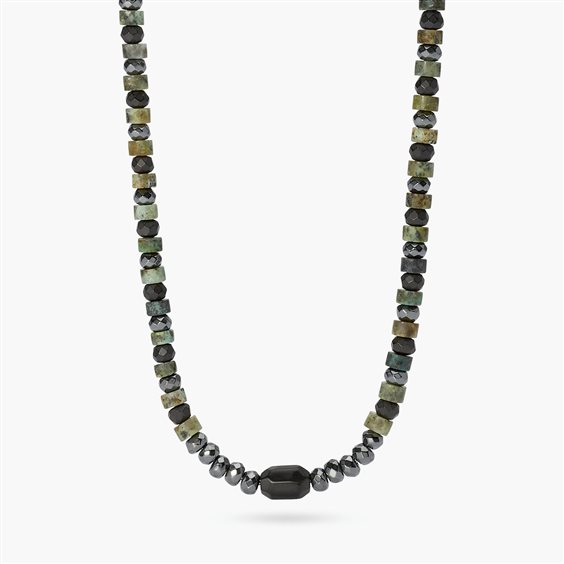 Collana Kidult Uomo in Acciaio Ematite 851114 - 851114